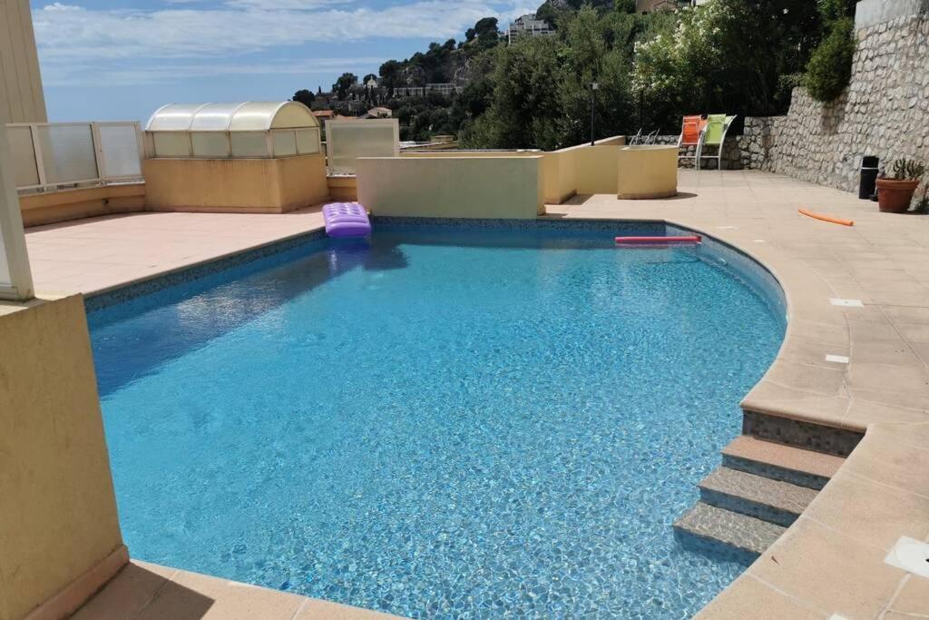 Studio Climatise - Belle Vue Mer-Piscine Beausoleil Ngoại thất bức ảnh